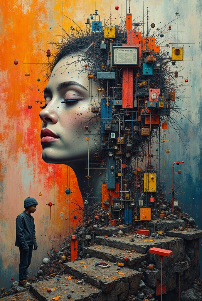 New Age Cubist Art