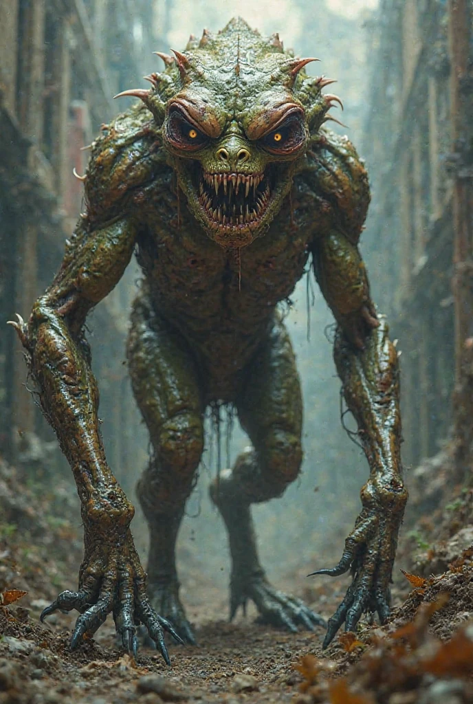 fx-monsters tree creature, analog film