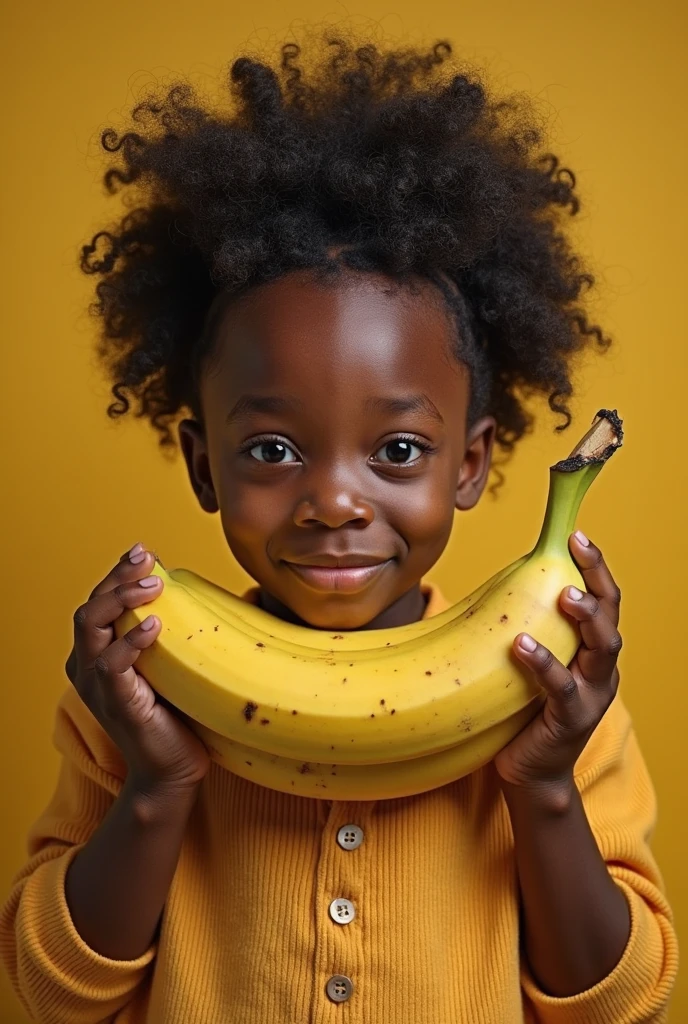 A brown boy facing the camera with a hole in his jaw, and his teeth forward and his eyes squeezed with square hair and his head shaped like a peanut and on top it says in big letters "ANDREY"
