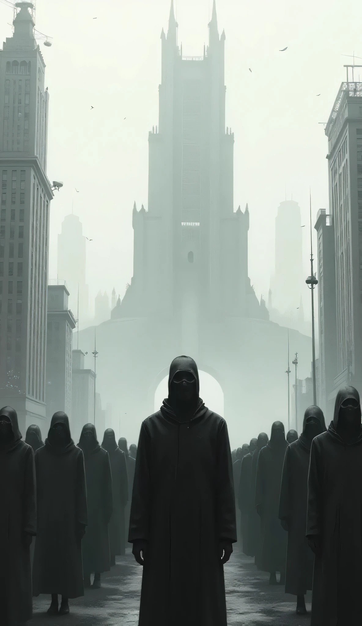 “There had come a time when no one dared to speak their mind.” A background image that fits this concise word.