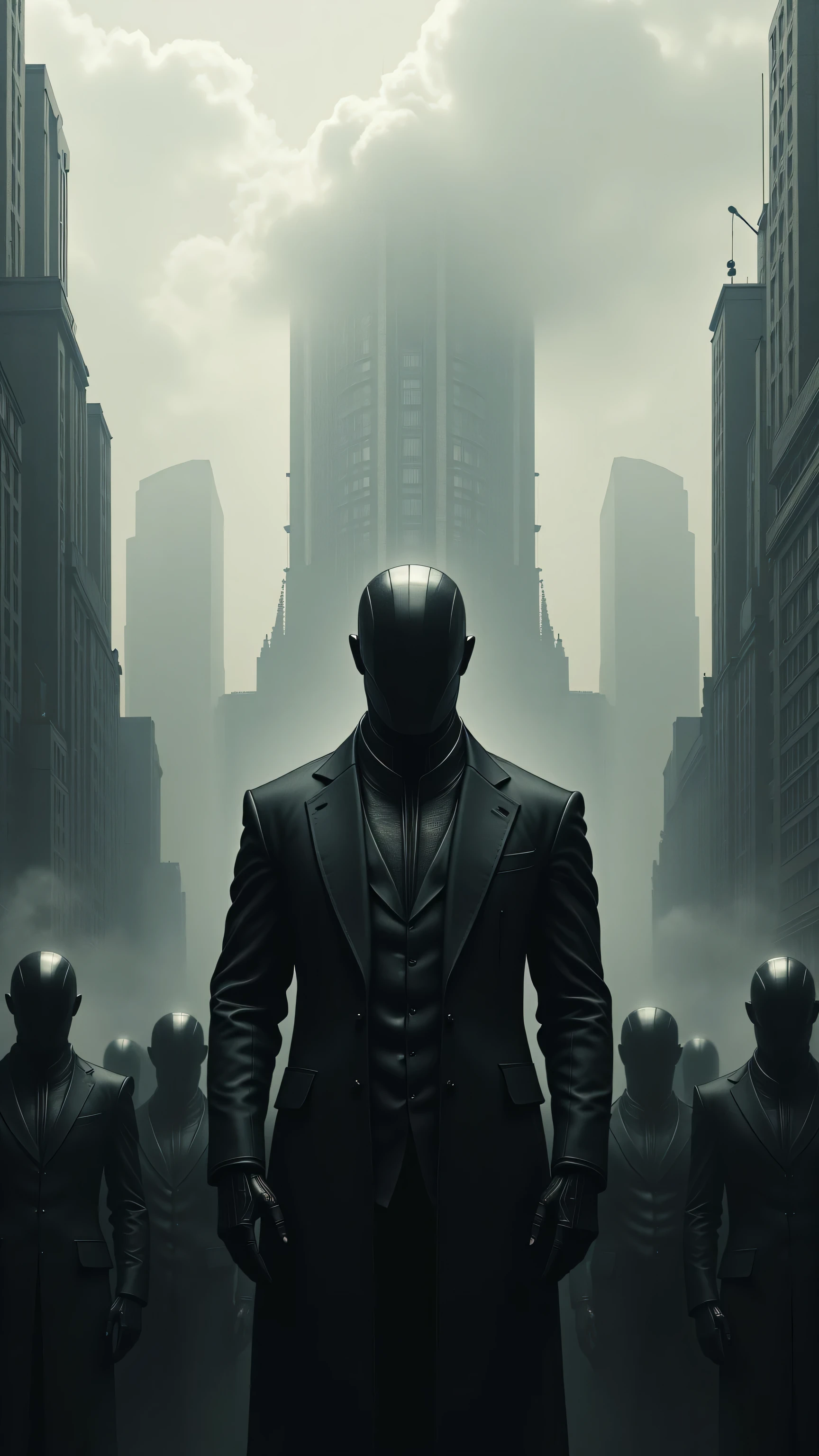 “There had come a time when no one dared to speak their mind.” A background image that fits this concise word.