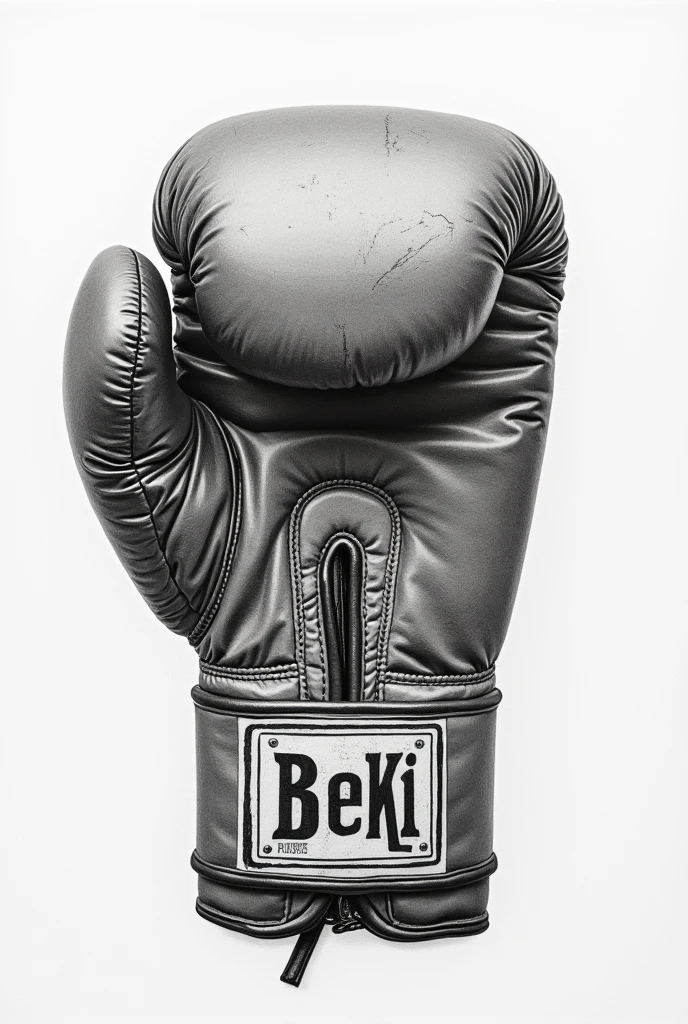 a thin man, with boxer shorts, clown shoes, boxing gloves and fish tattoos on his gnarled, marked arms. He sports a latex plague doctor mask connected to a green air tank while punching a stuffed wolf..