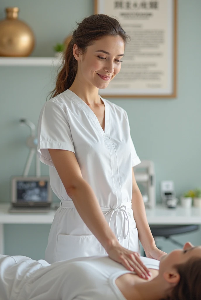 masterpiece, best quality, 16K, hospital, operating room, old woman, interior photo, glad, smiling, standing, front view, long hair, ponytail, black hair, eyes open, (large breasts:1.32), (wrinkles corners eyes:1.32), (nasolabial:1.32), (old skin:1.32), freckled skin, wrinkles skin, pale skin, (old muscles:1.2), plump, {(nurse), (breast pocket), (collared dress), (short dress:1.48), (short sleeves), (thighs), (white dress), (white headwear), (white sandals), (stethoscope)}, beauty mark, 55-year-old, old, elderly, japanese, inside, in the hospital, with a operating table, in the afternoon, real person, ultra realistic photo, nsfw, full body shot, from front, front view