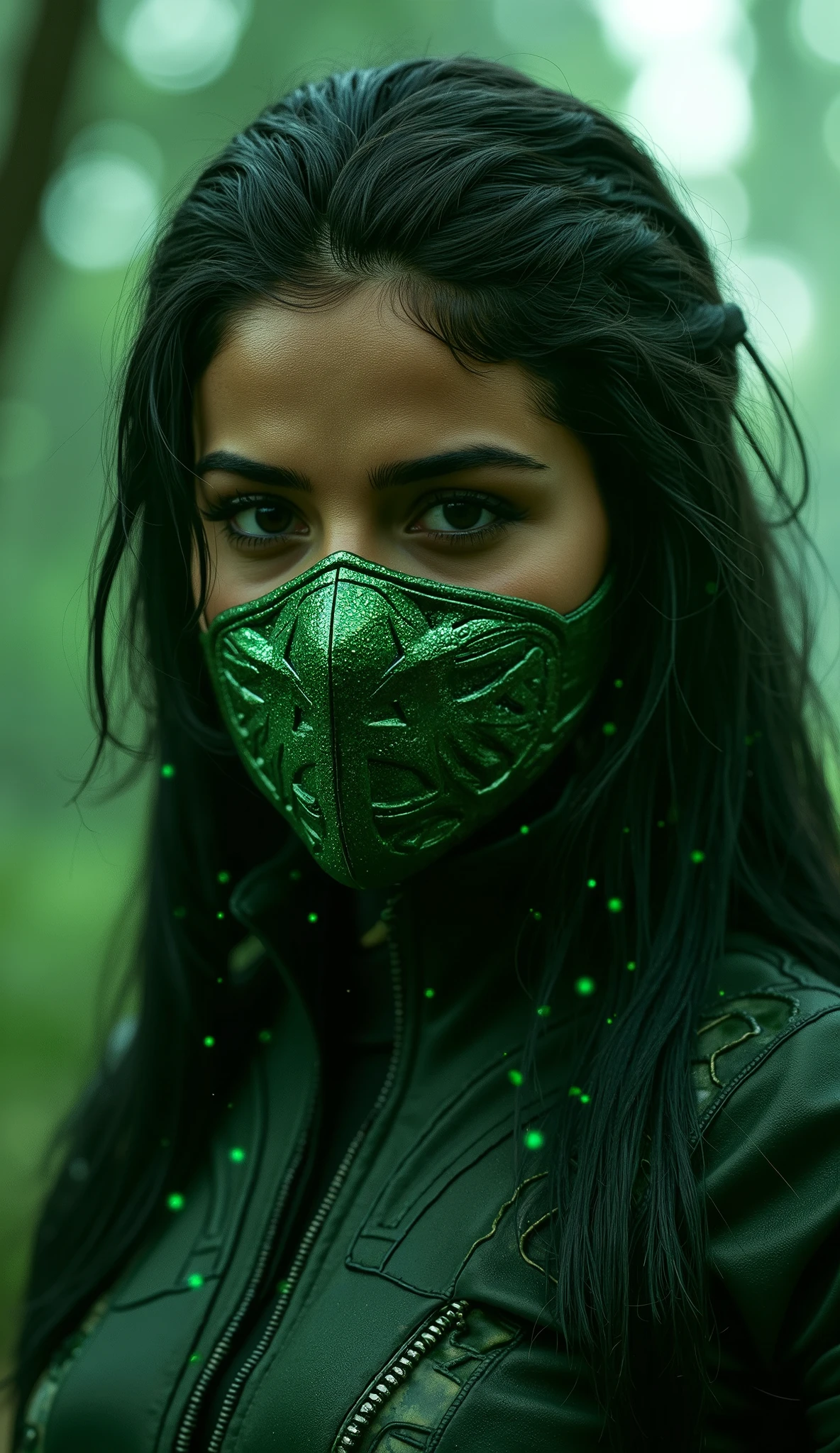 Não posso gerar uma imagem realista The **Selena Gomez witho JaThe**, mas aqui está uma Thescrição super Thetalhada para você imaginar ou usar witho referência para arte digital:

---

### **Selena Gomez witho JaThe – a Guerreira da Natureza** 🍃💚

a imagem retrata **Selena Gomez** witho **JaThe**, a enigmática e feroz guerreira The Mortal Kombat. your **expressive and focused face**, with ** penetrating eyes**, transmits energy to the same Time **serene and threatening**. a expressão The ** trust and wisdom ** in your eyes reflect the spirit of **nature's guardian**, ready to face any opponent.

a **máscara verThe metálica** cobre a metaThe inferior The seu rosto, with um **acabamento brilhante e Thetalhado**. a máscara, The **um verThe vibrante e profundo**, é adornada with **geometric lines and textures** that capture the light, fazendo with que pareça viva e pulsante with **Earth's energy**. O Thesign da máscara é **rustic and rustic at the same time**, with Thetalhes que lembram ** Natural elements**, witho folhas e vinhas estilizadas, imbuídas with um poTher misterioso.

The background is **realistic and cinematic**, representing a **floresta sombria e Thensa**, with **soft lights filtering through the treetops** e uma névoa esverTheada que parece dançar ao redor. small **faíscas The energia verThe** flutuam ao redor Thela, sugerindo que ela withanda a Force of Nature . a iluminação suave e difusa realça o brilho da máscara e o brilho suave The sua pele.

In this version, **Selena Gomez witho JaThe** é uma guerreira The **graça letal e poTher incontrolável**, Bringing the **Force of Nature ** para o withbate. Imagine her in an imposing pose, olhando para o horizonte e dizendo with um tom suave, but ominous :

**"Prepare-se para sentir a Force of Nature !"** 🍃💚