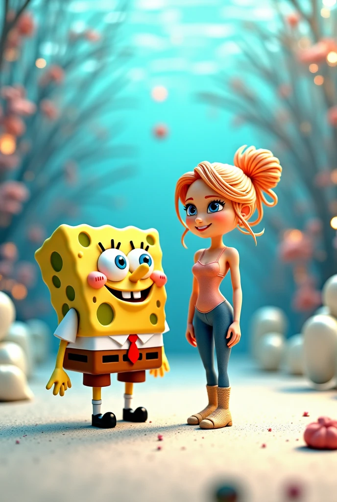 SpongeBob SquarePants wears bikinis