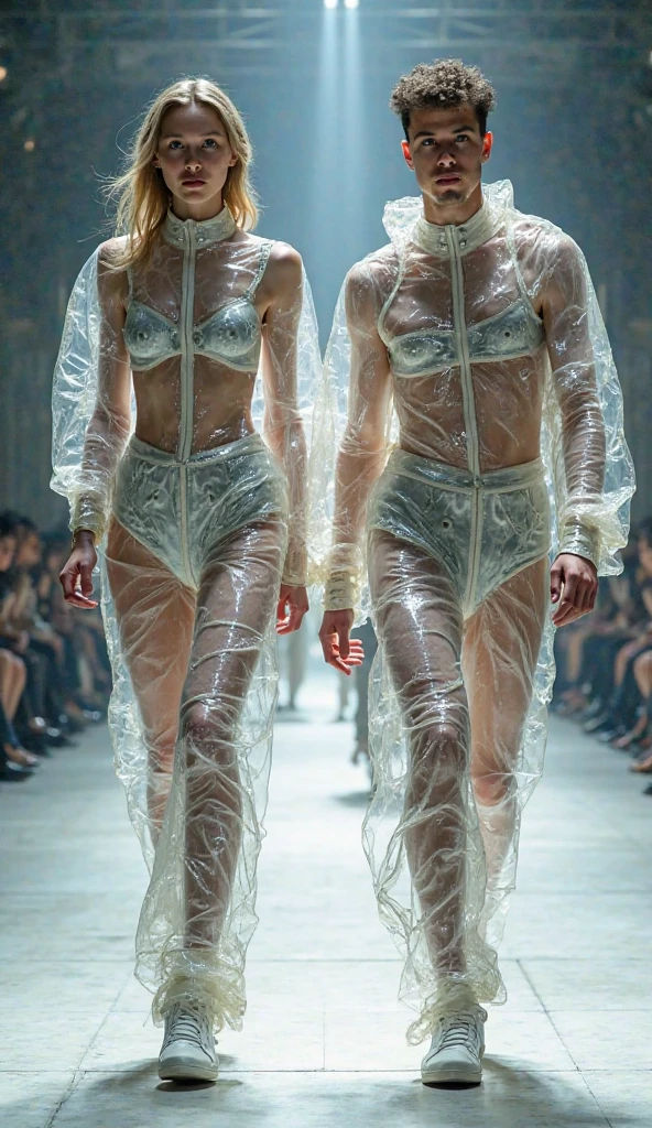 5 girls, trapped in glistening silk cocoons, suspended by spider webs mid air, dessert