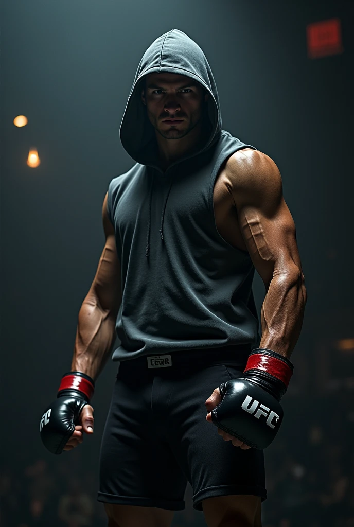 Blonde MMA fighter Diaz coming out to fight
