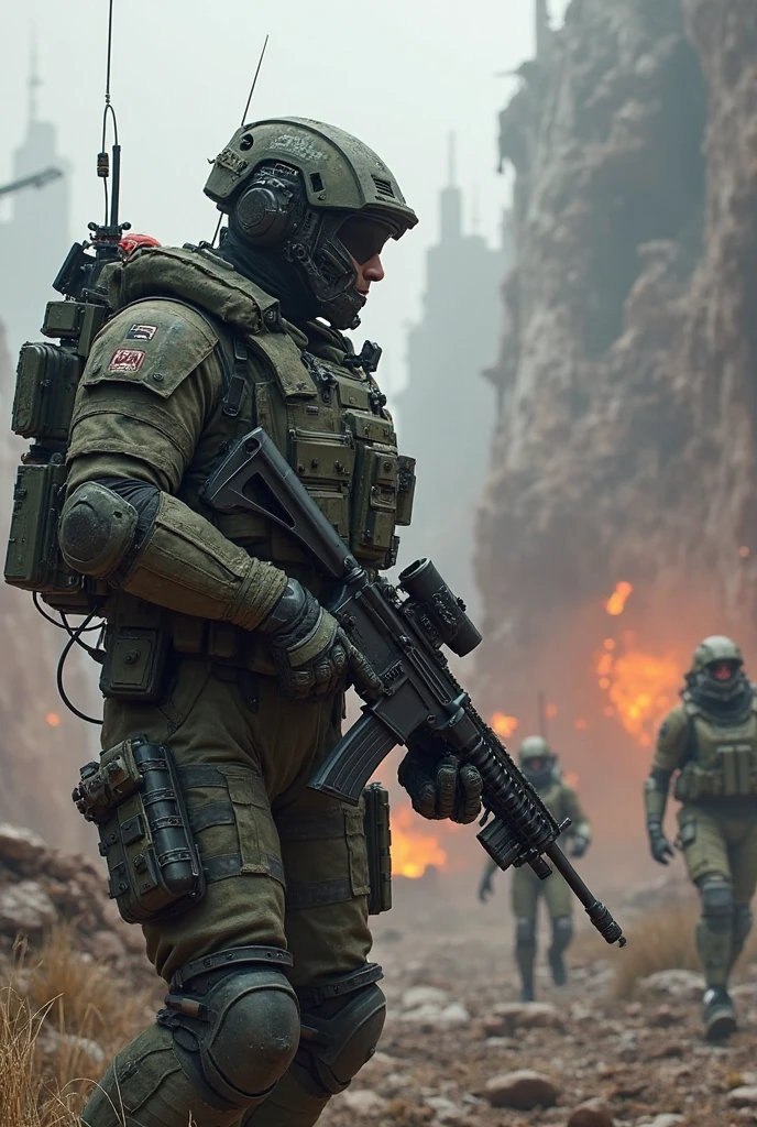 Create a menu for my Soldier versus Alien game