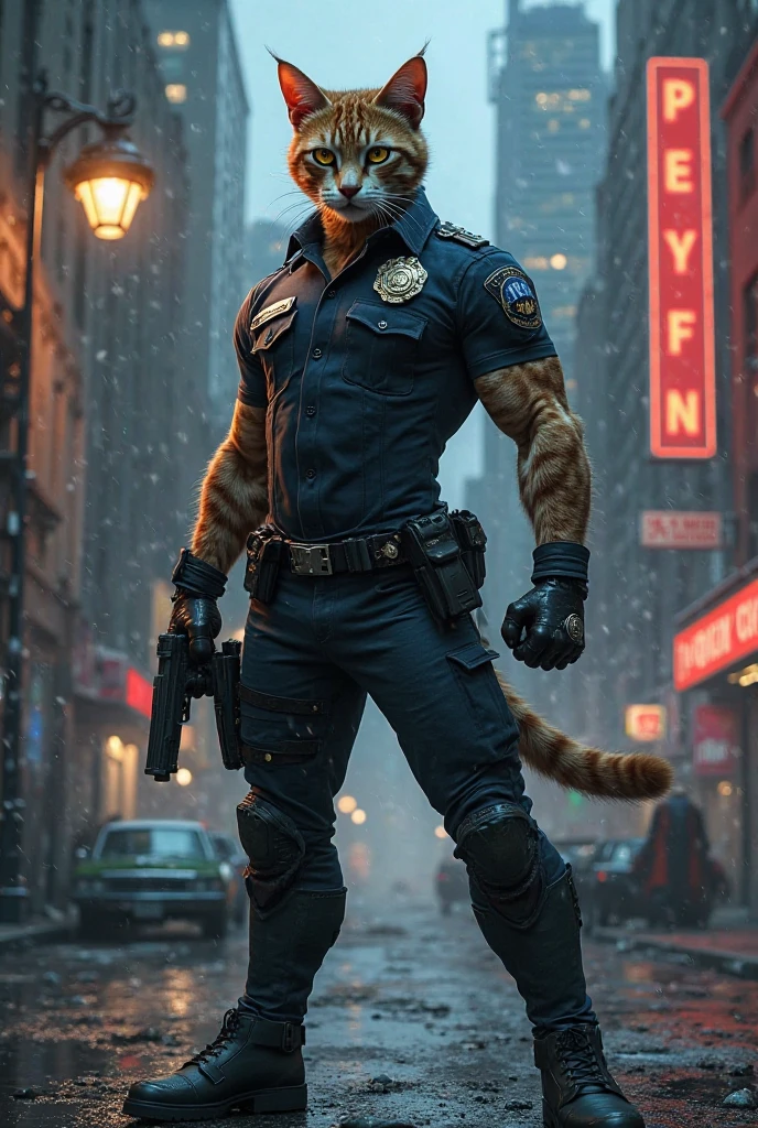 Buffs,((((Two-tone grey fur, White belly,)))), , Raccoon,Earrings, whole body, Police uniform, Bright smile,limbs, foot nail, Delicate eyes, Detailed handcuffs, Grin expression, Common fur styles, sexy wolf Farson, Furry, furry Farson, Farson!!!!, Saints Row Fursuit Tales Mod, Kazuma Koda, disney stylized furry, Furry Characters, furaffinity Farson, Humanitypomorphic coyote male, Hybrid humans / Humanity, Buffs, View your viewers, Directing traffic at a pedestrian crossing,
Grin, Sharp teeth, Long, thin canines, , Unique fur pattern, Police uniform, A seductive gaze, sexy, , hyper-Realistic cgi, photoRealistic, Attention to detail, Realistic:1.5, masterpiece, Absurd, 最high quality, High resolution, high quality, High resolution, Very detailed, 8k wallpaper, Intricate details, 8K Ultra HD, Full HD, (Realistic photo:1.9), Strong lighting, Cinema Lighting, Natural light, Hard Light, Teal lighting, Global Illumination, Ambient Occlusion, Depth of written boundary, vision, Lens flare, Great environment, Complex VR chat background, A complex and intricate subject