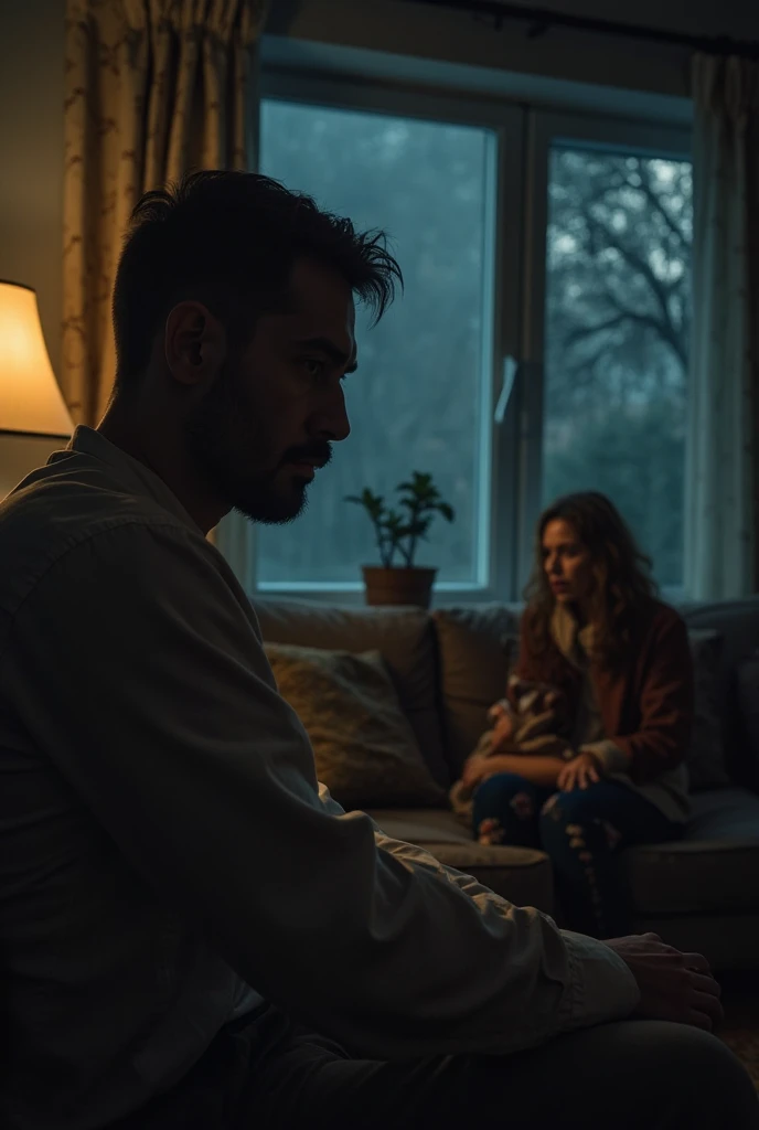 A man addicted to pornography and masturbation and is caught by his christian wife and she ends the relationship and walks away.
