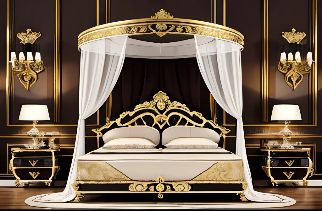 Ivory Gold,desk,universe、Milky Way、Cute pink gold room、princess bed,kawaii tech,