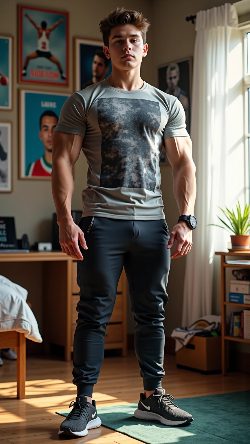 natural male、30 years old、male、Japanese、very handsome、abs、Pectoral muscle、ck black-underwear、sexy pose、body hair、full-length picture,wearing glasses