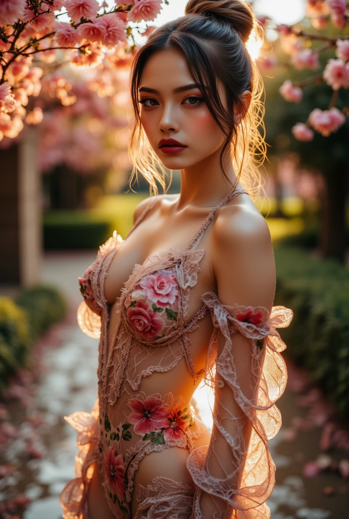 amazing stunning Vulgarity ,(paris olympics games:1.3),(masterpiece, best quality, highres, UHD, perfect pixel, depth of field, 4k, RTX, HDR),(spread legs and show pussy:1.0),(pussy juice overflowing from the pussy:1.0),(powerful and huge giant hairy woman:1.2),(Porn actress:1.2),(big breasts:1.5),arafed woman in naked posing in the tokyo, a portrait inspired by Ryan Barger, tumblr, dada, oil on the body, bodybuilder supermodel bikini, covered in flower, feminine and muscular, muscular girl, massive muscles, muscular, shredded, muscular ultraviolent woman, powerful and huge, giant stunning goddess shot, huge muscles, very beautiful. big muscles