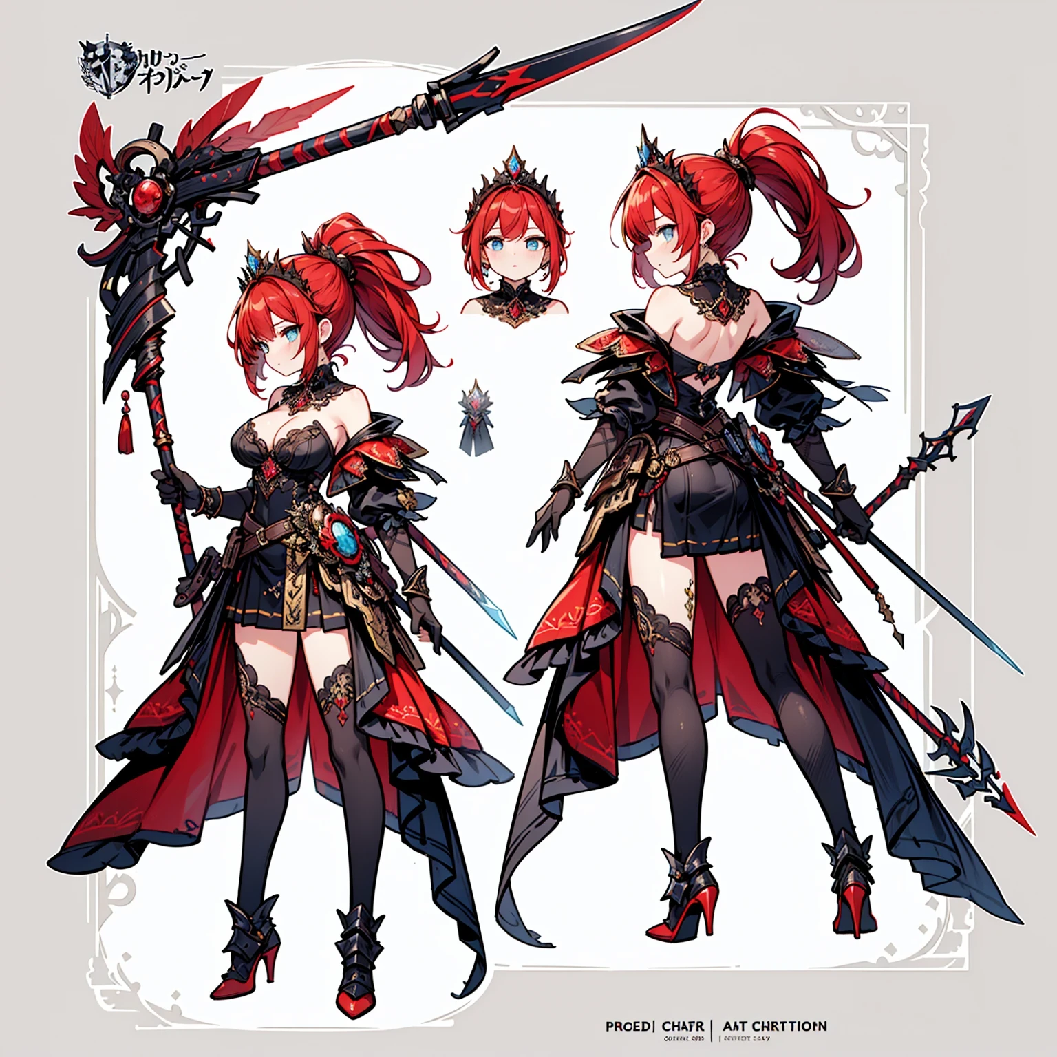 a cartoon drawing of a woman with red hair and a dragon like wings, dragon girl, as a dnd character, the dragon girl portrait, dnd character, dungeons and dragons character, as a d & d character, fantasy d&d character, red scales, d & d character, d&d character, demon slayer rui fanart, d & d fantasy character.