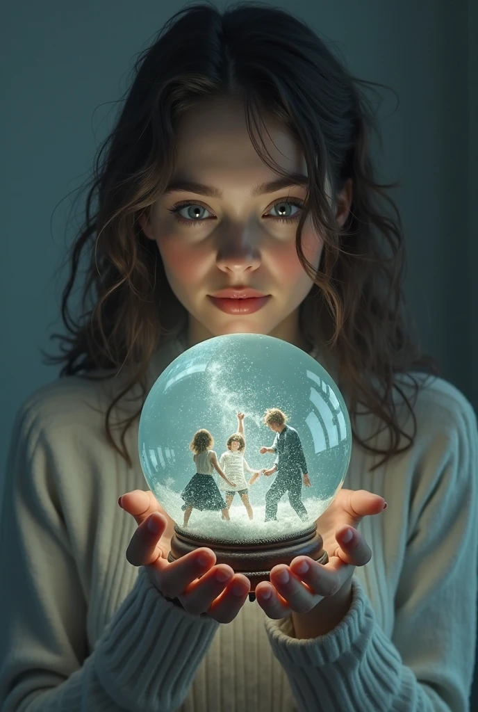 3 girls Russian children with 10 years old, WITH LONG STRAIGHT HAIR blondes, PORTRAIT STYLE, There are three glass spheres sitting on a table with a silver spoon, wallpaper - 1 0 2 4, transparent droplets, 3 D Fluid Simulation render, HD Wallpaper, liquid simulation, cute wallpaper, apple design, glass spheres, glass spheres, iphone wallpaper, desktop wallpaper, transparent liquid, glass ball, liquid glass, amazing wallpaper