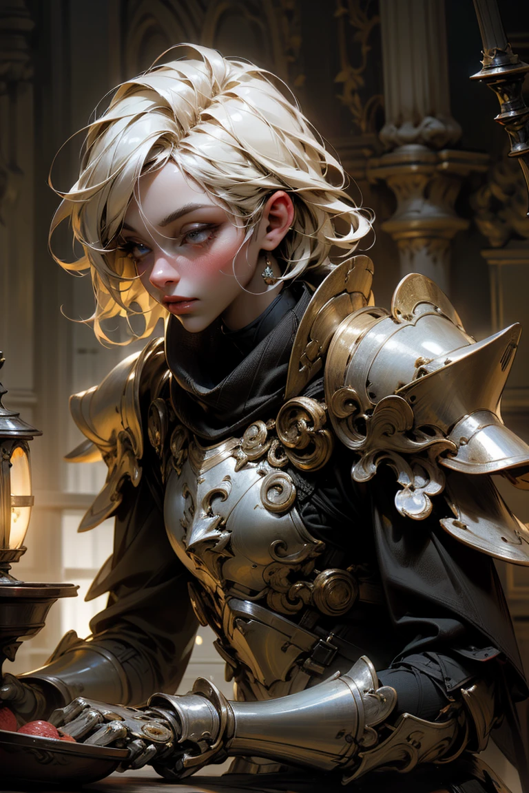 organic cyborg, white plastic, diffuse lighting, fantasy, intricate, elegant, highly detailed, realistic, realistic, digital painting, art station, illustration, concept art, smooth, sharp focus, art by John Collier and Albert Obright and Krenz Kusart and Artem Demura