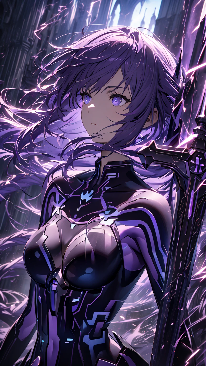 A girl, kneeling in the floor, wearing a shattered armor, shattered waistplate, in tears, sad, dramatic scene, tears flowing in the face, garden, roses, rain, ultra detailed face