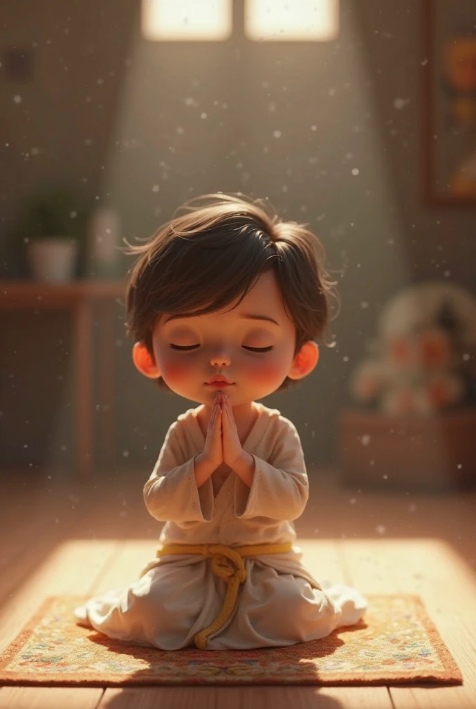 Give me a happy praying child