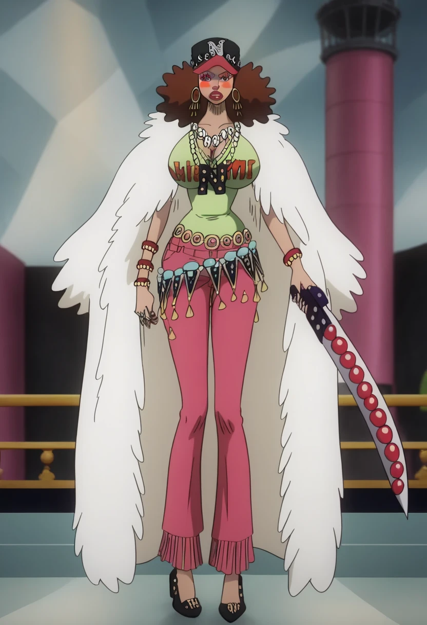 a cartoon image of a woman in a fur coat and boots, nami one piece, from one piece, nami from one piece, anime woman fullbody art, !!full body portrait!!, full body close-up shot, one piece style, boho chic | | very anime!!!, full body picture, full body with costume, nami, fullbody shot