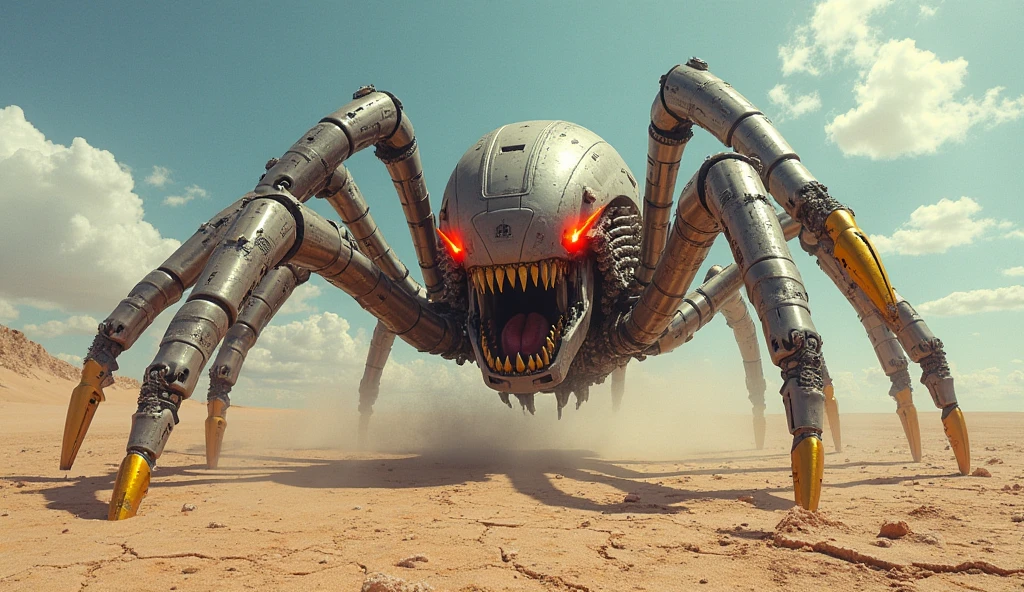 A spider that eats tanks
