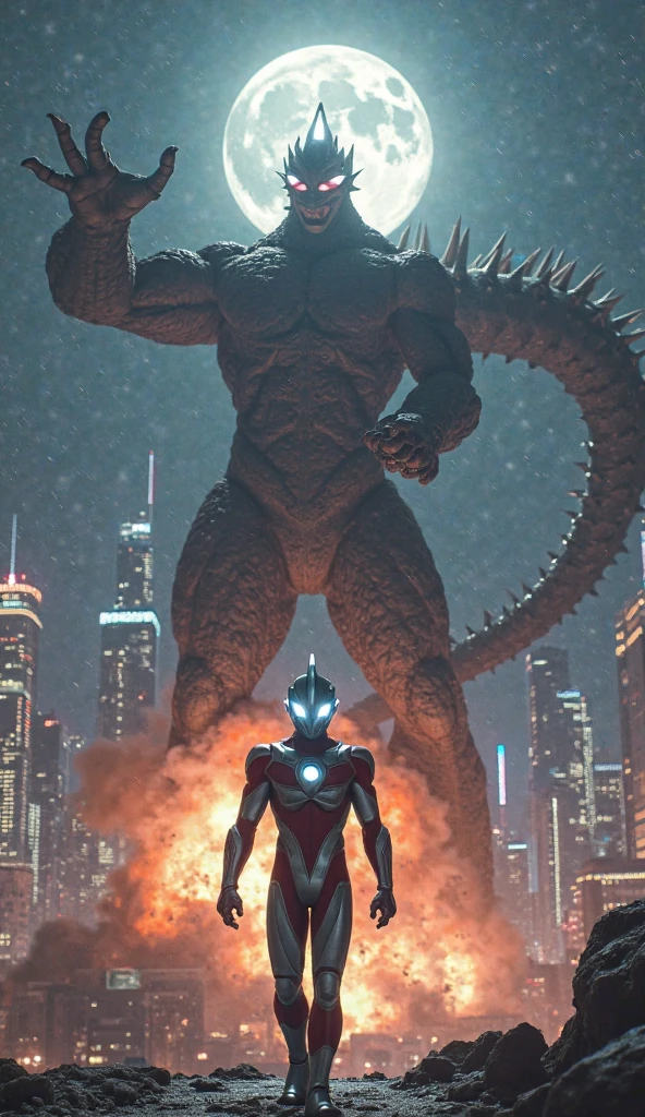 godziila vs ultraman