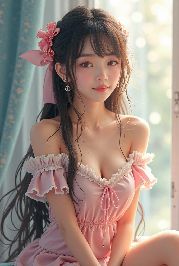 Chu and beautiful proportions, masterpiece, top quality, highly detailed CG uniform 8k wallpaper, light on the face, (without panties) (without bra)), ((on the circular stage of the strip theater of darkness, transparent bunny girl costume with sensual look))), (showing small breasts), (multi-ray spotlight), ( Transparent Bunny Girl Costume)), illustration, highly detailed, CG, unification, 8k wallpaper, fantastic, fine details, masterpiece, best quality, highly detailed cg uniform 8k wallpaper, red light, movie lighting, 15.year old girl, (((without panties)), (bold posing))), (camel toe) (on the circular stage of the strip theater in darkness), (multi-ray spotlight ), (pantyhose), (sitting on legs bending the knees)) sensual expression with fingers biting sweetly), (no makeup) (transparent bunny girl costume) (pink lighting on the left side of the screen, dark part with shadows on the right, (((transparent bunny girl costume)) (on the circular stage of a strip theater in darkness), (multi-ray spotlight)))