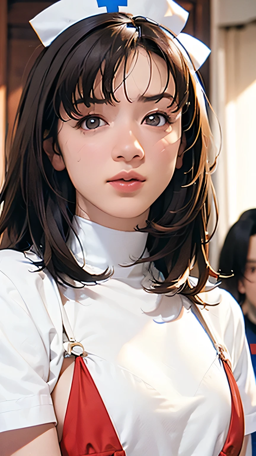 kurisu makise steins gate anime, atmospheric, elegant portrait, super highly detailed, professional digital painting, artstation, concept art, 8k, art by wlop, artgerm and alphonse mucha and eiichiro oda shinkai makoto vibrant Studio ghibli kyoto animation hideaki anno Sakimichan Stanley Artgerm Lau Rossdraws James Jean Marc Simonetti, fashion,(business suit), man, closed mouth