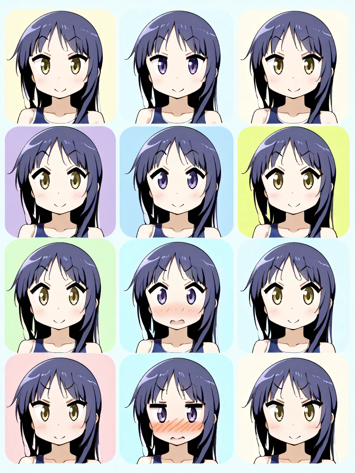 Cute girl avatar,Emoji pack,
Looking forward to your participation
dconrt nytwotoosersesoteos
,(9 emojis,emoj
(beret)
gauges,Align arrangement),9 poses and expressions (grieves,astonishment,having fun,exhilarated,big laughter,tender
angry,doubt,Touch your head,Sell moe,wait) ,Anthropomorphic style,Disney style,black
stroke,differentemotions,9 poses and expressions,8K