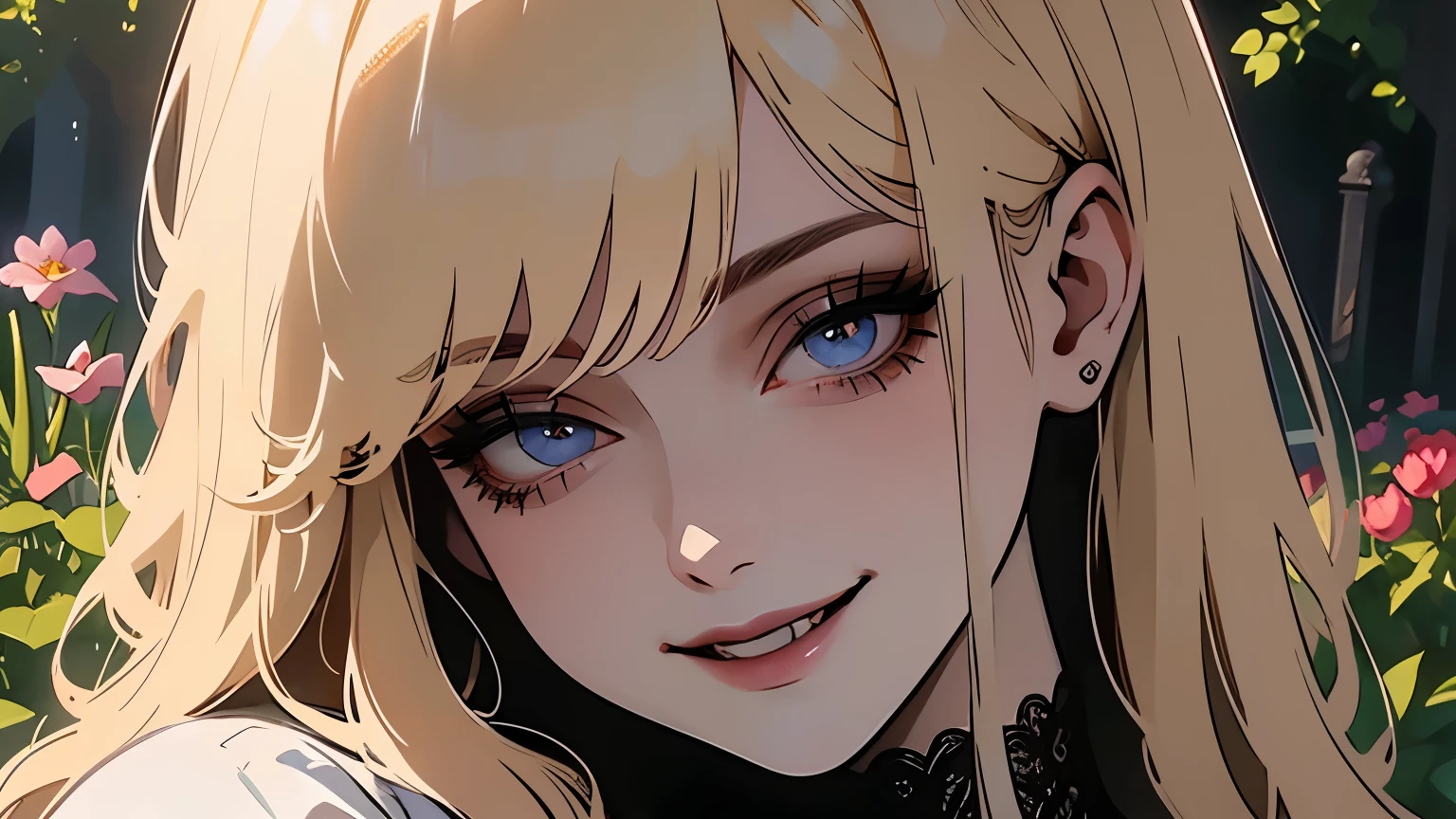 (anime style),masterpiece, best quality, ultra-detailed, glistening shiny, glowing light, ray tracing, HDR, deph of field, (perfect face, detailed face, detailed eyes),(big boobs:1.2),8k,HD,ultra realistic face,ray tracing,perfect lighting,best quality, ultra-detailed, shiny eyes, (looking at viewer,sensual smile kiss:1.1), ((1girl)), (gyaru, mature female:1.4),hourglass_body shape, marin,long hair,((gray gradient hair)),multicolored eyes, gradient eyes, (glowing eyes:1.1), (fashion make up), parted lips, short pants, short shirt, jewelry, pleated pants, earrings, necktie, choker, grin, bracelet, plaid,black choker, plaid pants, piercing, ear piercing, bright pupils,tied shirt, bead bracelet,white background
