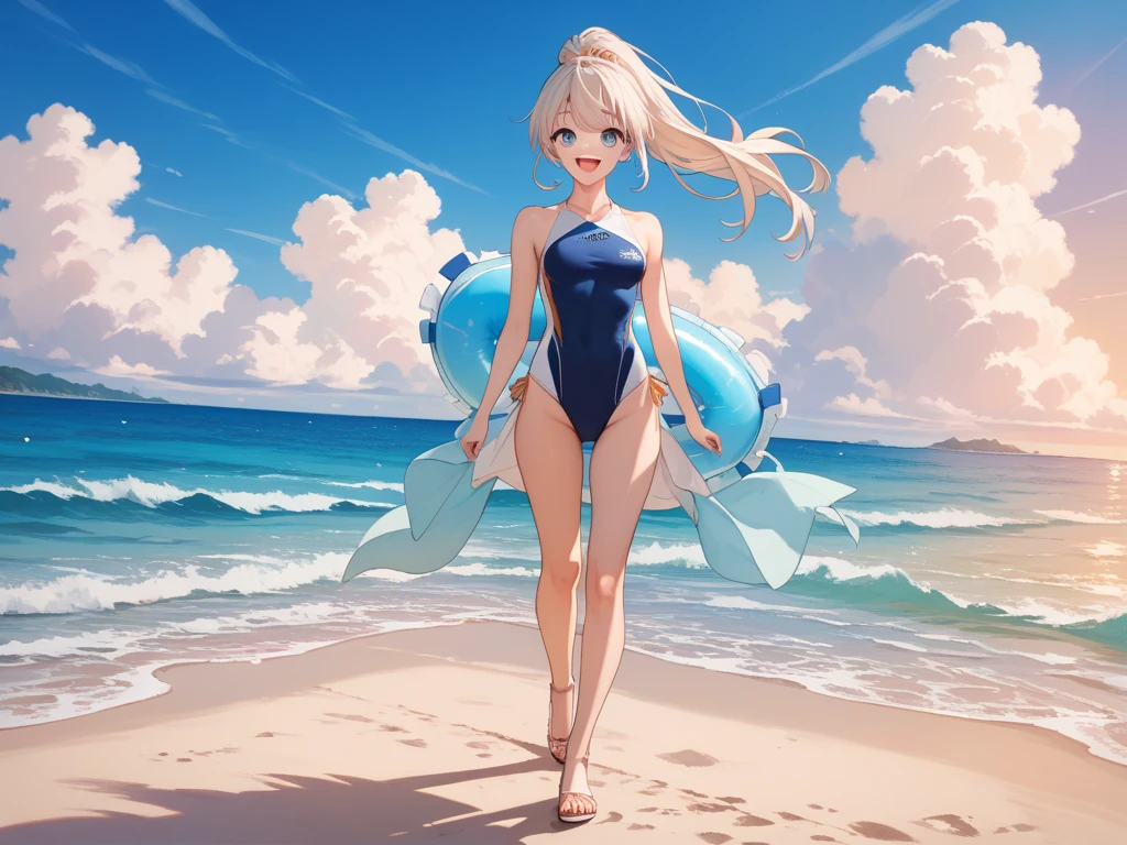 Girl loli swimsuit dew point two-dimensional