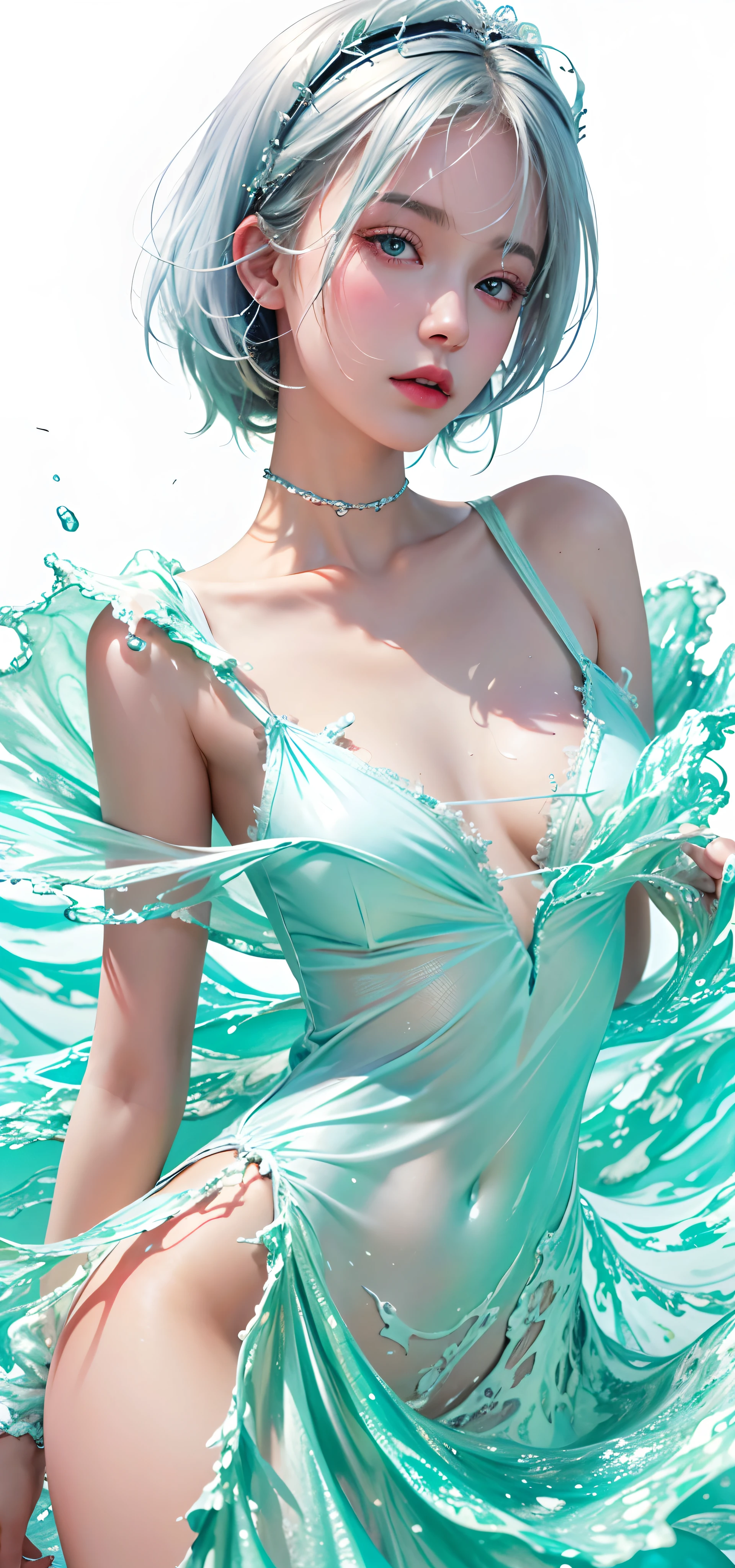 Browsing Caution、最high quality、high quality、Best image quality、8k、最High resolution、High resolution、最high quality、masterpiece、RAW Photos、whole body写真、Detailed and realistic human body、Detailed and realistic skin、Realistic face in every detail、Realistic reproduction of every detail、Detailed and realistic lips、Detailed and realistic teeth、Detailed and realistic ears、Detailed and realistic hair、Detailed and realistic weapons、Realistic reproduction of every detail、Realistic fingers in every detail、(Beautiful Hands、thumb1reference4)、Realistic feet down to the last detail、Realistic breasts down to the last detail、Realistic areola down to the last detail、Realistic nipples down to the last detail、Realistic pussy down to the last detail、Realistic vagina down to the last detail、Realistic anus down to the last detail、((Realistic pubic hair down to the last detail))、((Beautiful Japanese Girl))、(Japanese Model), (Japanese women)、((18 year old beautiful girl))、(Black Hair)、(Random Hairstyles))、((whole body))、((Beautiful upward-facing breasts))、(Stylish slim style)、(whole body光沢肌、Fair skin)、(Soft natural light)、Tropical countries、Resort Beach、Beautiful sea、Beautiful sandy beach、Coastal、((Standing on the beach(Take in the view))、((背景にBeautiful seaが見える))、((A dress made from melted transparent slime(Melted transparent slime fits perfectly on the skin))、((Girl in a dress made of melted transparent slime))、((Melted transparent slime sticks to skin(The lines of the body are clearly visible))、Sexy pose