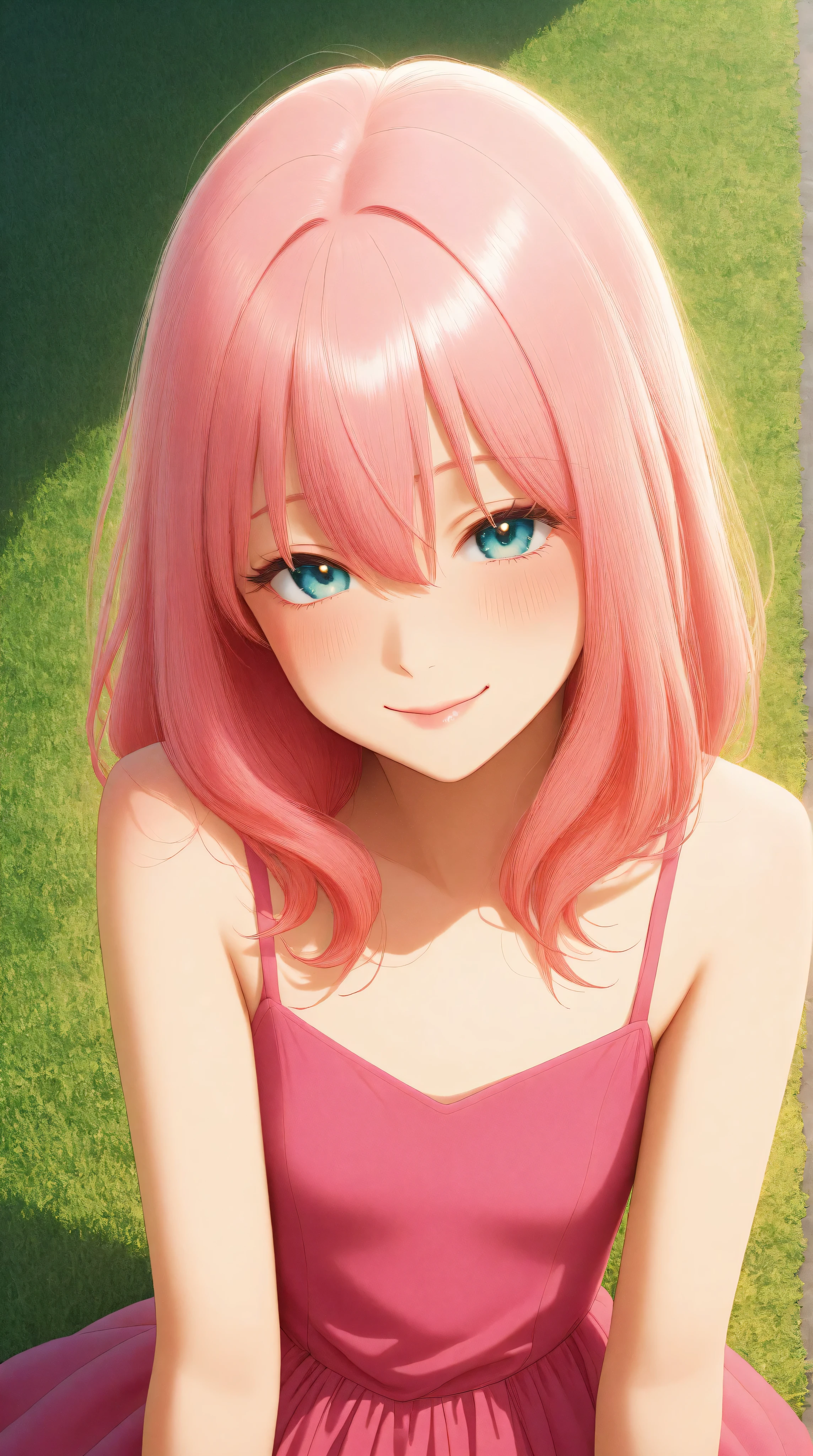 Kizi,Highly detailed, Amazing work,Vitreous luster,((clean backdrop)),In pink,(((blue colors))),green color,red colour,Best quality at best,clean backdrop。