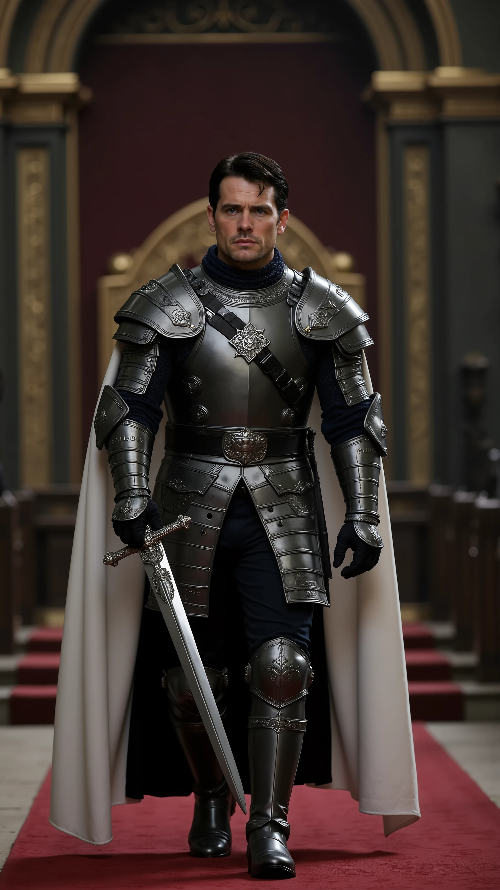 Epic young man knight templar,hard training pull ups and calisthenics in the rain,outside religious church,defending faith,Catholic Church,medieval armor,battle-ready sword,strong physique,determined expression,driven by honor and chivalry,perseverance despite the challenging weather,detailing armor,shining armor plating,majestic church facade,stained glass windows,religious symbols,stormy atmosphere,heavy rain pouring down,muddy ground,slashing raindrops,thunderous background,thick clouds painting the sky(best quality,4k,8k,highres,masterpiece:1.2),ultra-detailed,realistic:1.37),HDR,UHD,studio lighting,sharp focus,vivid colors,dark color palette,dramatic lighting highlighting the knight's silhouette,flickering candle illuminating the church,sense of mystery and devotion to the faith,emblematic painting style, big bulge, crotch trunk