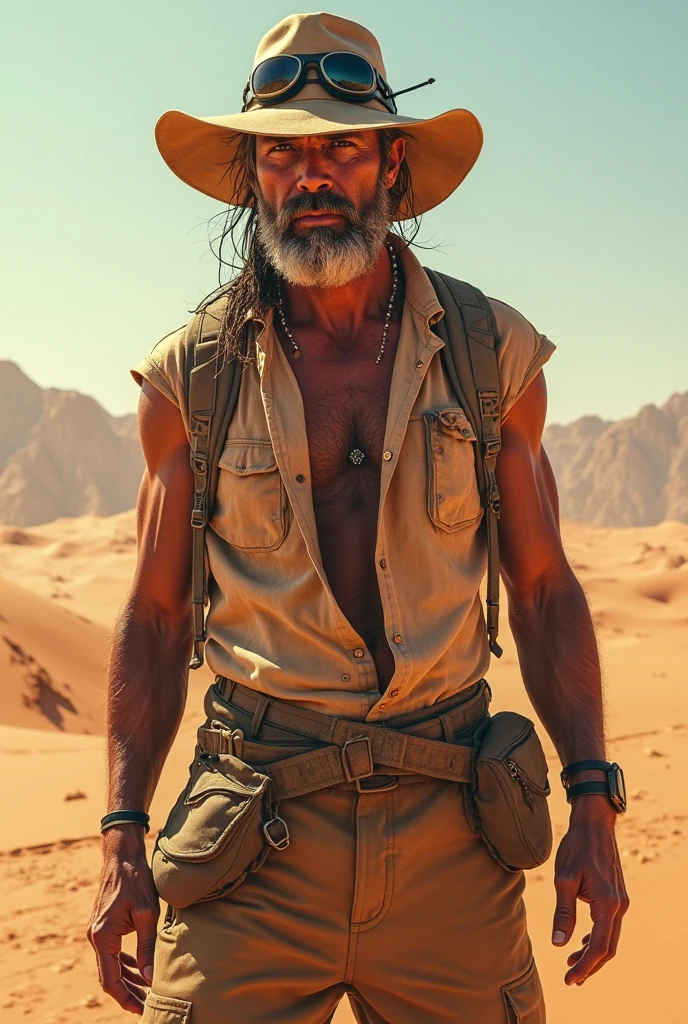 <lora:cragsand:0.70>, ((1boy)), ((solo)), handsome man, ginger beard, green eyes, photo, 8k uhd, dslr, soft lighting, high quality, Fujifilm XT3, cowboy hat, photo, professional, accurate figure, aesthetically pleasing, correct hands, post apocalyptic, desert wasteland background, best quality, portrait, (masterpiece, top quality, best quality), trending on artstation, looking at you, portrait, jacket