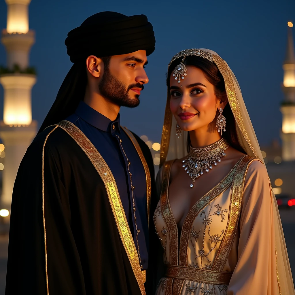 Strong ice queen and prince of Arabia in marriage 