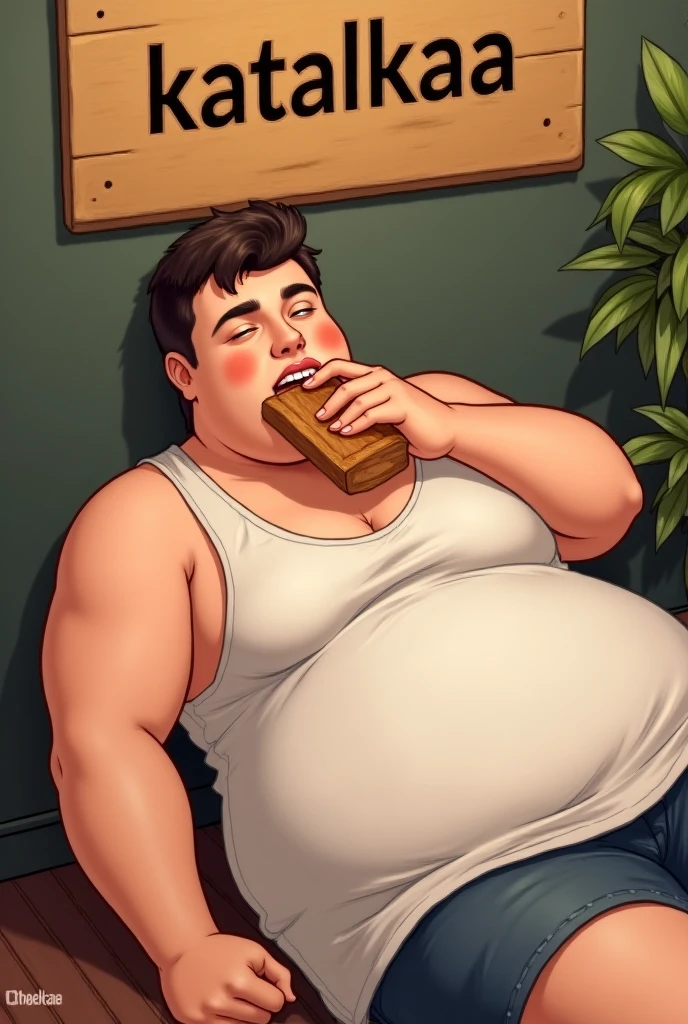 Only plump, chubby, extremely thick thighs, large belly, fat, age 45, bearded, usando apenas sunga branca,((Fios de Cabelos cor preto)) he is holding a glass of drinks, he is holding a glass of drink, he is holding a bottle of drink, he is holding a mug of choop.