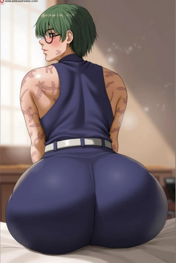 Tatsumaki naked with big ass 
