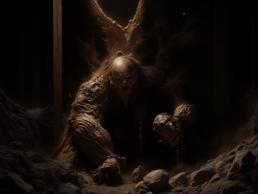 arte de terror, pavor, Melhor qualidade, obra-prima, Ultra high resolution, (fotorrealista: 1.4), Terrifying ghost action shot chasing the viewer, dynamic racing, in a decrepit underground tunnel in Hell, assustador, vestido branco, enervante, perturbador, aterrorizante, 80mm, Horror lighting, dynamic action, Photorealistic, Hyperrealistic, 64K, Very detailed, Unreal Engine, Octane render, Realistic CGI, HDR, Maximum texture, highly detailed, hyper detailed,  high resolution, realistic skin texture
