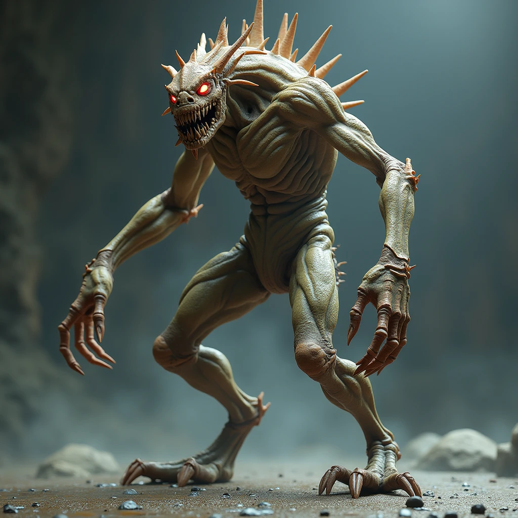 Create a hideous and agile alien beast