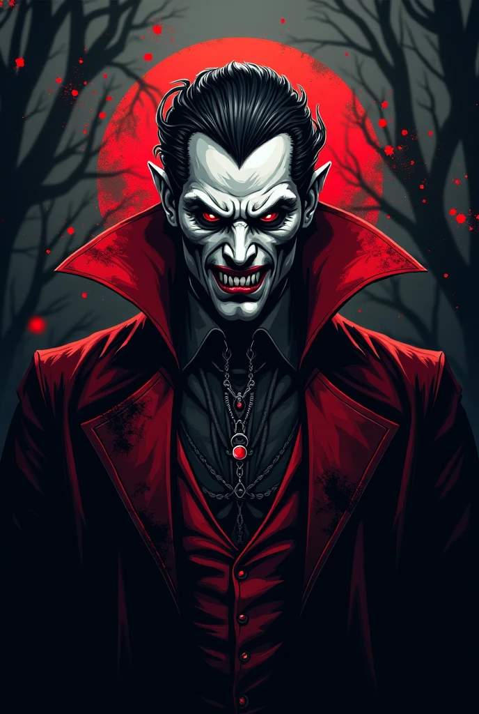 score_9, score_8_up, score_7_up, score_6_up, score_5_up, score_4_up, BREAK 1boy, evil vampire, blood, cuts, fangs, glowing-neon-red-eyes, pale skin, menacing, scary, action shot, (open mouth:1.2), fantasy, ink splatter, (dark background:1.1), (concept art:1.1), heavy ink, (sketch:1.1), (limited palette, 3 color palette, watercolor \(medium\):1.1), (cowboy shot), red side lighting, <lora:Shinkawa_Youji_PonyXL_style_v01:0.8> <lora:lukethighwalkerneonponyv7:0.4>