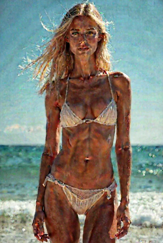 (Old witch at Muine beach 60-year-old dreadlocks granny, ugly BODY, sagging tits, slutty smile, (NUDE, SKINNY, lust vibe), (SLUTTERY IS FUN banner in background), Vietnam, Surfers Revolution, (Soviet Poster)), ((Soviet propaganda Poster)), blue sky with clouds,