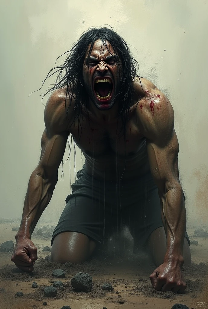 Motion Blur, action-lines, running, by Simon Bisley, Surrealist, dynamic illustration, minimalism art, best quality, masterpiece, very aesthetic, perfect composition, intricate details, ultra-detailed