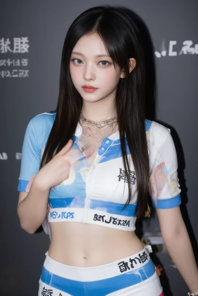 araffe asian woman wearing a blue dress and a red hat sitting on a sofa, jisoo de blackpink, Jisoo de Blackpink, ella tiene el pelo negro con flequillo, sakimichan, Jinyoung Shin, retrato de jisoo rosa negro, y 2 k cutecore clowncore, jia, vestido tubo, Lalisa Manoban de Blackpink, oficial, Lalisa Manobal