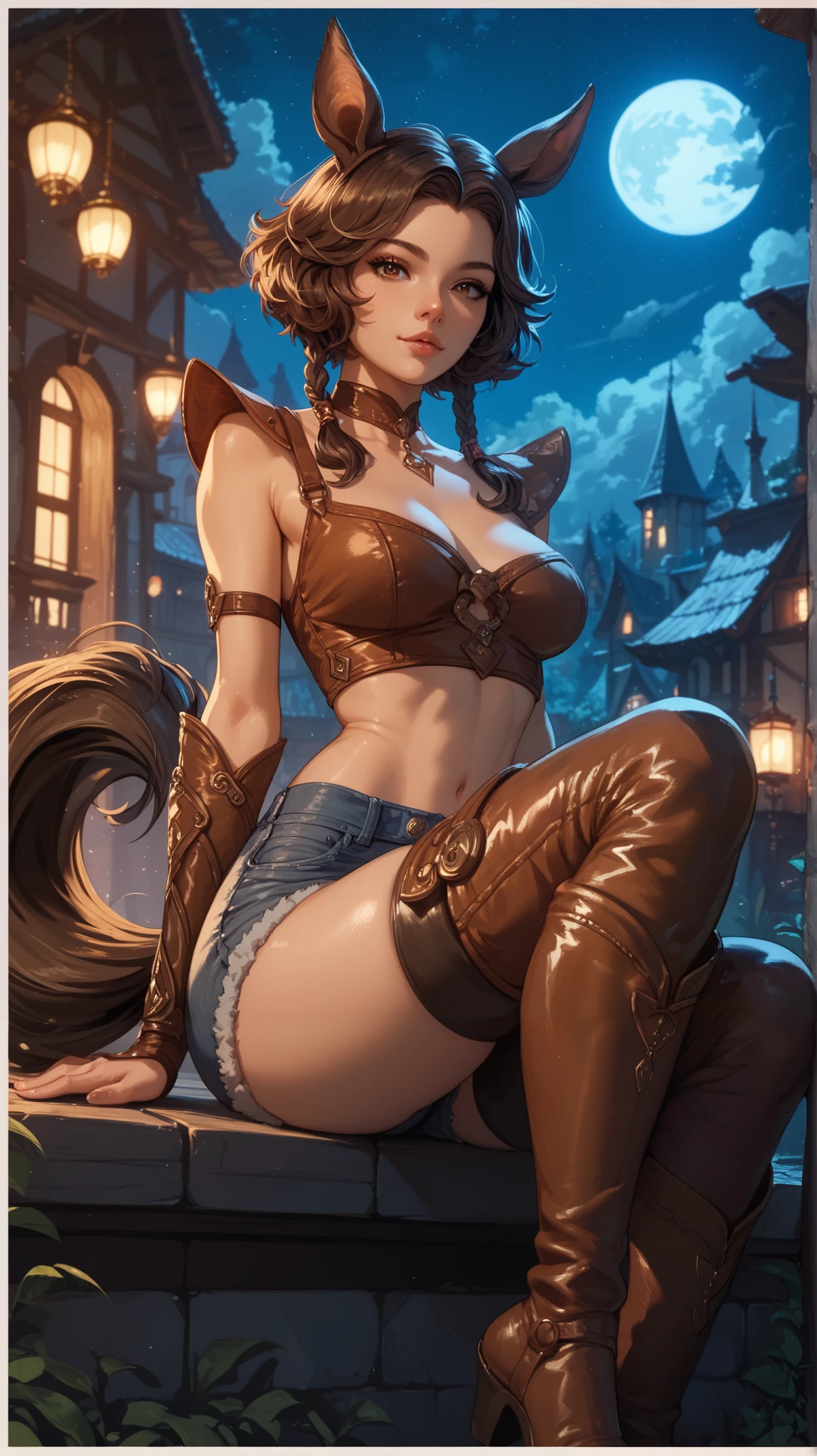 uploaded on e621, by personalami, Michael & Inessa Garmash, Ruan Jia, Pino Daeni, (male) anthro, ((amazing angle)), detailed face, detailed eyes, detailed fluffy fur, fluffy tail, short hair, digitigrade, seductive pose, suit, fancy pants, digital painting, natural lighting, photorealistic (pinup) (Victorian clothing) medals (smug face) smiling (cocky), eyewear, steampunk, golden jewelry, ((furry hands)), paws