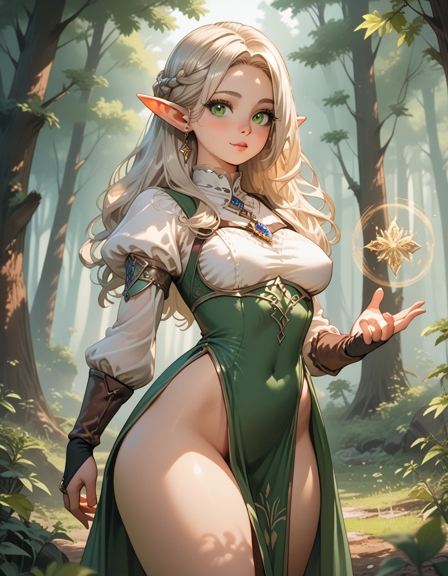 sexy elf girl in white underwear sitting on a tree trunk, elf girl, female elf, elf queen, centered elven, alluring elf princess knight, elf princess, of an elden ring elf, elven, beautiful wood elf, wlop art, wood elf, portrait of an elf, wlop and rossdraws, extremely detailed artgerm, wlop rossdraws