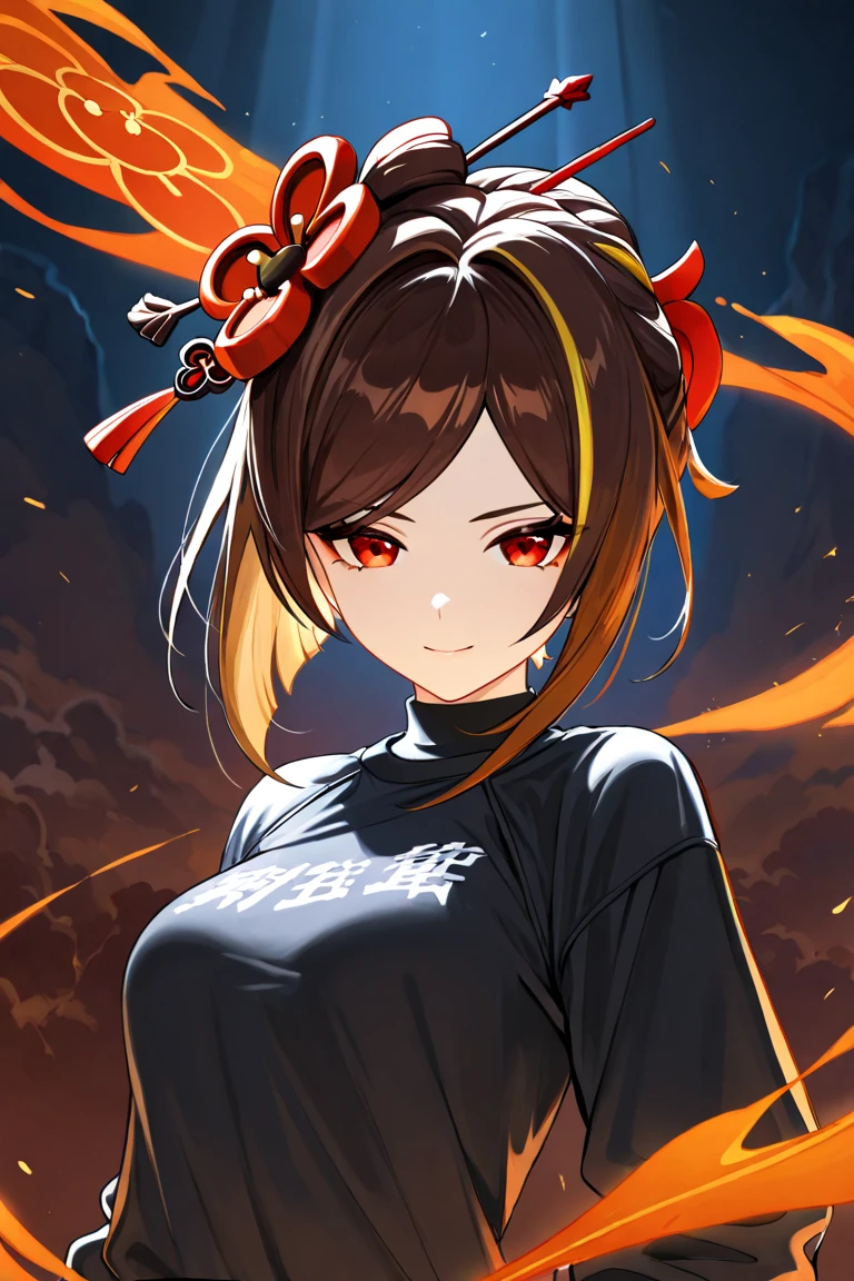 high quality,hd,16k,sharp line,1girl,fantasy,fire goddess,beautiful hair ,cute face, large breasts ,nice legs,,focus girl,detailed beautiful face,detailed clothes,beautiful eyes,sexy,dynamic angle