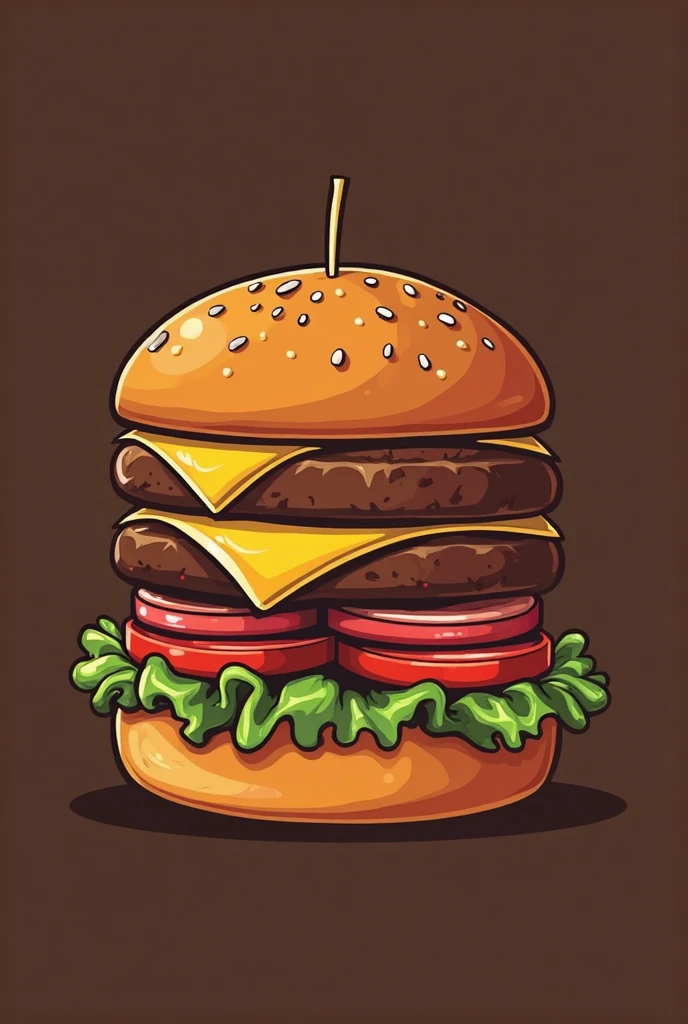 I want a print of handmade hamburgers, Pastries and French Fries, to put on the WhatsApp background of my hamburger restaurant.
My logo is just the name Jhon Burguer, with the source : zuume rough bold.
The colors of my logo are: dark brown (cor predominante), orange and small yellow details