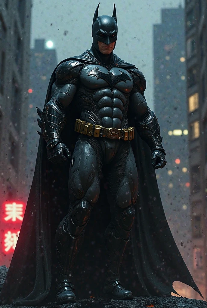 Wolverine fused with Batman