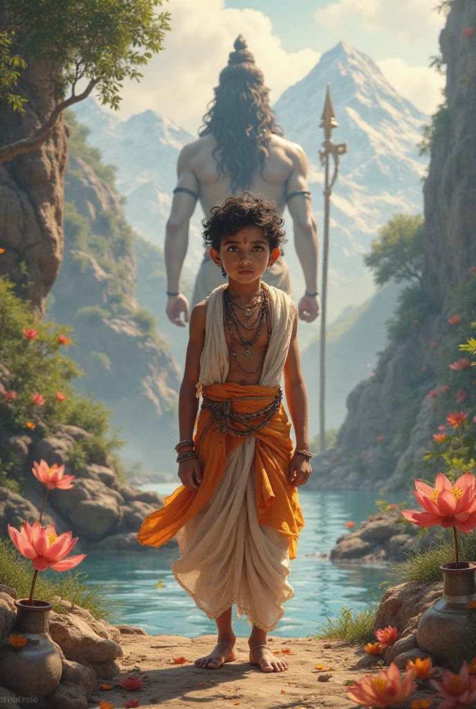 A brahmin boy nirvana on lord shiva