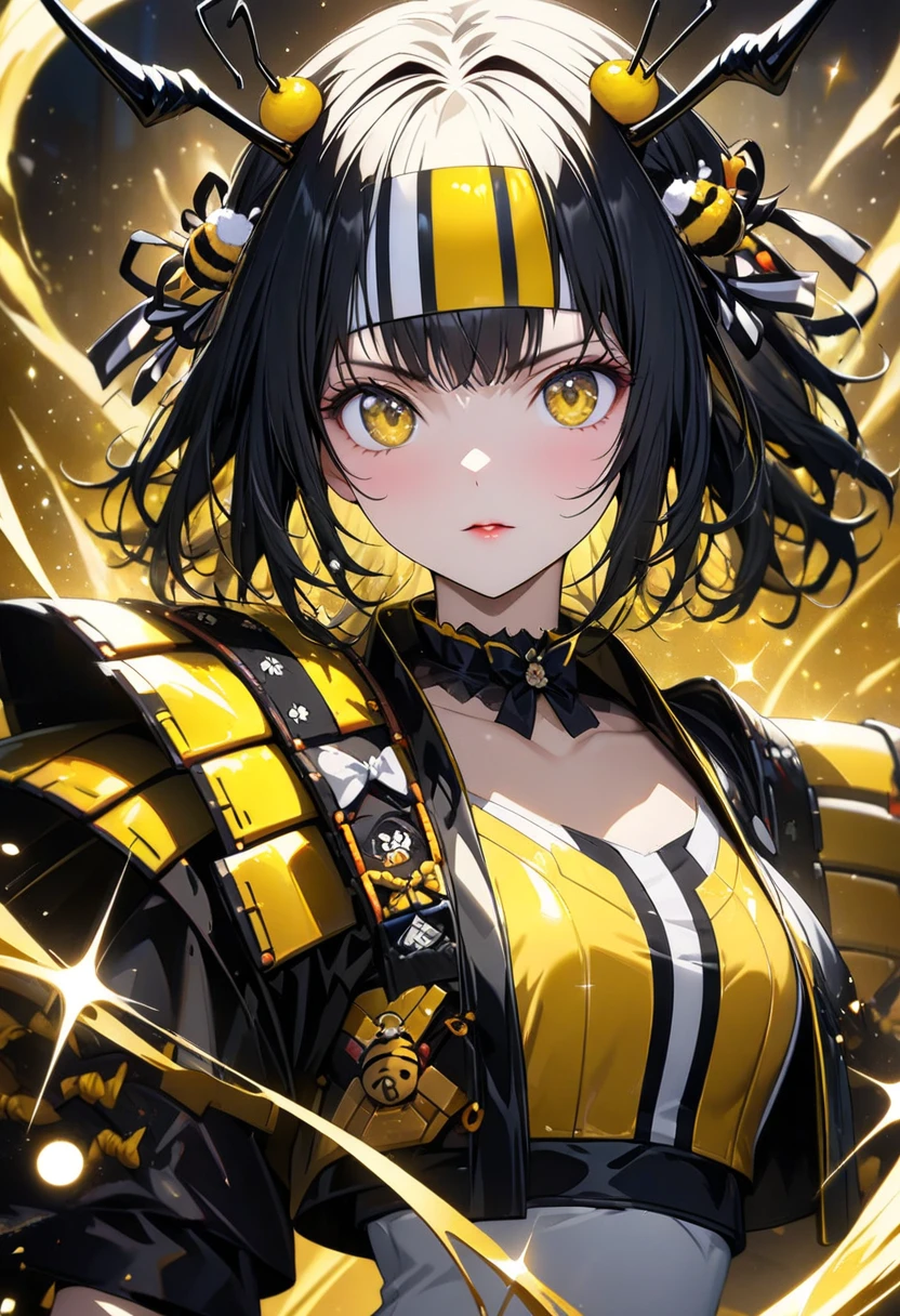 a woman in a yellow jacket holding a cup of coffee, extremely detailed artegerm, anime girl drinks energy drink, Senna de League of Legends, lovely Brigitte de Overwatch, Brigitte de Overwatch, ruan jia and artegerm, trending artegerm, faye san valentin, like artegerm, range murata and artegerm, ig model | artegerm